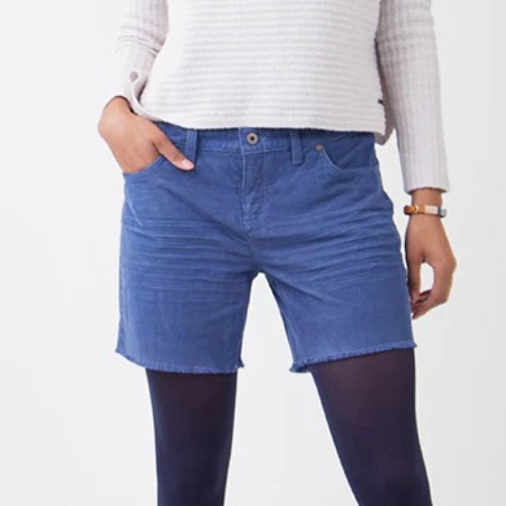 Corduroy Cut Off Shorts